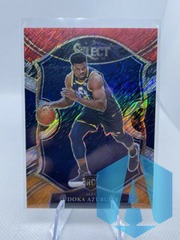 UDOKA AZUBUIKE 2020-21 Select Red White Orange Shimmer #87 Prizm Concourse